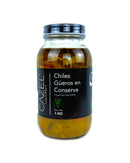 Chiles Güeros en Escabeche 1KG